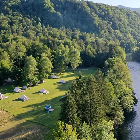 Eco River Camp - Pitches Radovljica Buitenkant foto