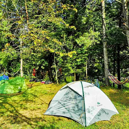Eco River Camp - Pitches Radovljica Buitenkant foto
